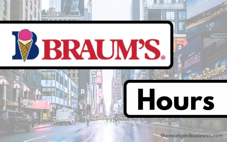 Braum's hours.