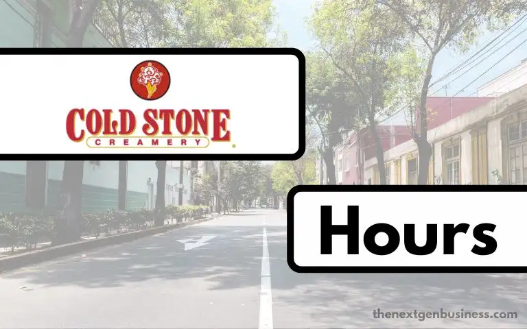 Cold Stone Creamery Hours: Today, Opening, Closing, and Holiday