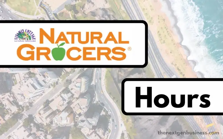 Natural Grocers hours.