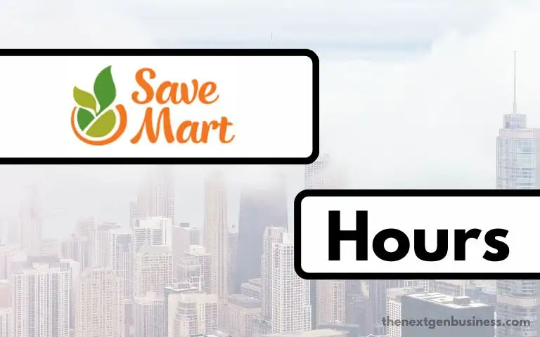 Save Mart hours.