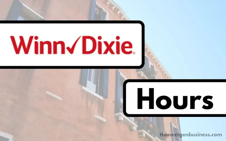 Winn-Dixie hours.