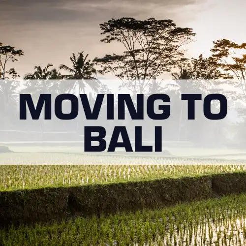 Moving From The USA To Bali